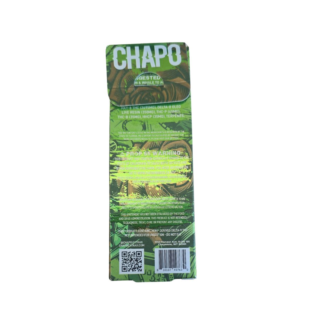 PLUMA WAX CHAPO GREEN GUMMY REVERSO PLUMA WAX CHAPO GREEN GUMMY REVERSO