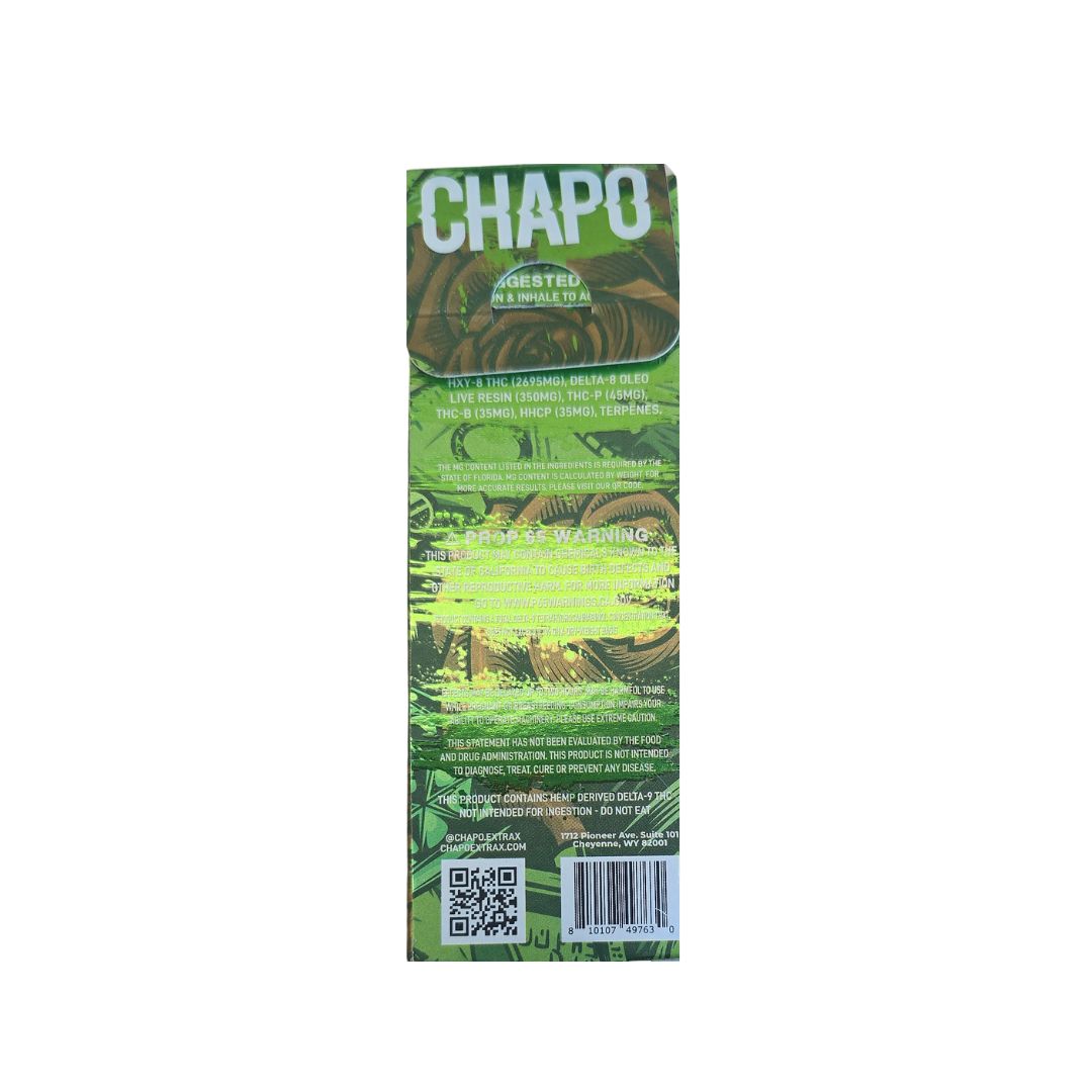 PLUMA WAX CHAPO VENOM OG REVERSO PLUMA WAX CHAPO VENOM OG REVERSO