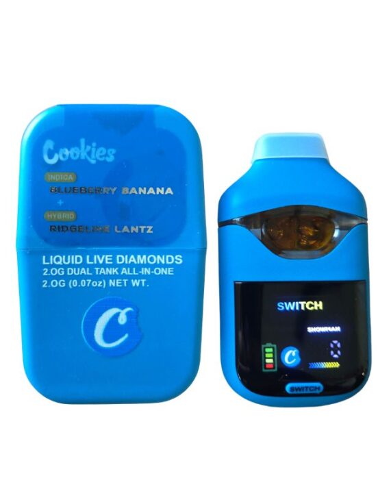 PLUMA DE WAX- COOKIES "Bluieberry Banana - Ridgeline Lantz" 2ML (INDICA-HIBRIDA)
