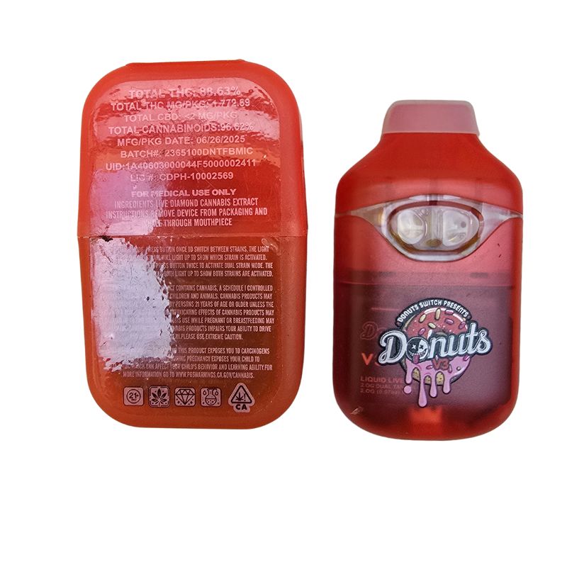 PLUMA WAX DONUTS FROSTED BERRIES - MELTED ICE CREAM REVERSO PLUMA WAX DONUTS FROSTED BERRIES - MELTED ICE CREAM REVERSO