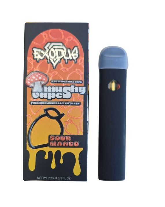 PLUMA DE WAX CON HONGOS - EXODUS "Sour Mango" 2.2ML (HÍBRIDA)