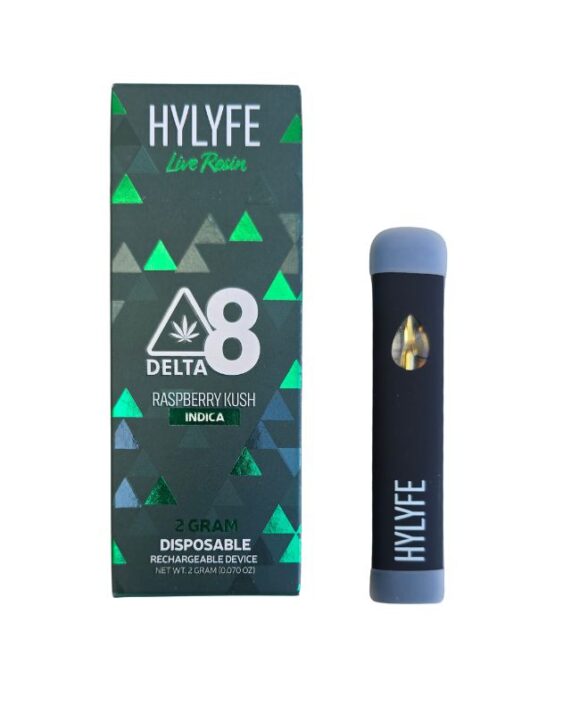 PLUMA WAX DESECHABLE HYLYFE "Raspberry Kush" 2 ML(INDICA)