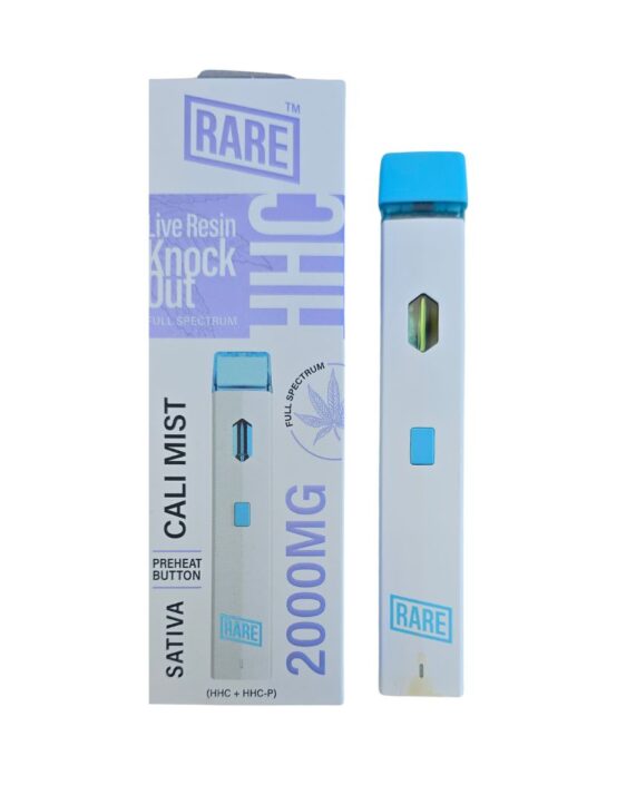 PLUMA DE WAX DESECHABLE - RARE "Cali Mist" 2ML (SATIVA)