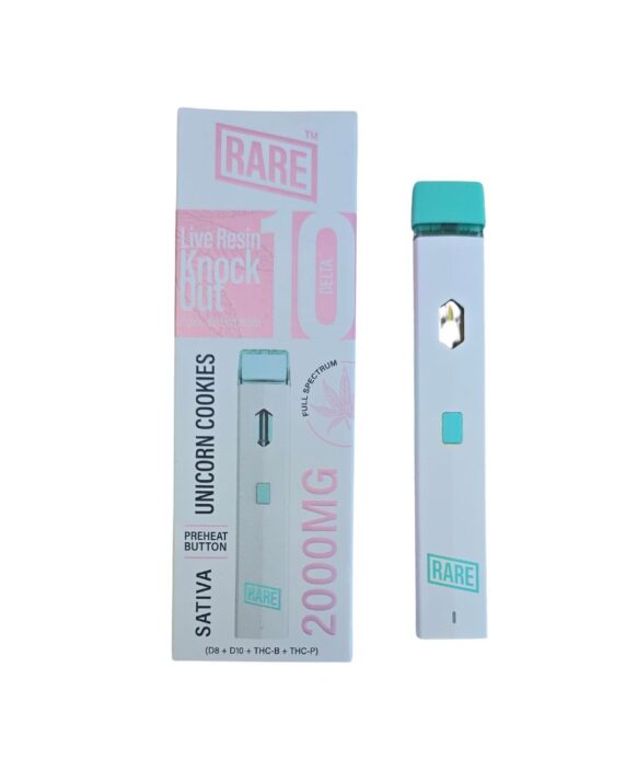 PLUMA DE WAX DESECHABLE - RARE "Unicorn Cookies" 2ML (SATIVA)