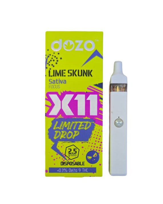 PLUMA DE WAX – DOZO X11 «Lime Skunk» - 2.5 ML (SATIVA)