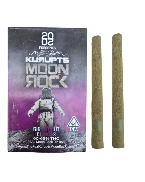 PORROS PRE-ROLADOS - KURPTS MOON ROCK- "Girl Scout Cookies"  (5 piezas) HIBRIDA