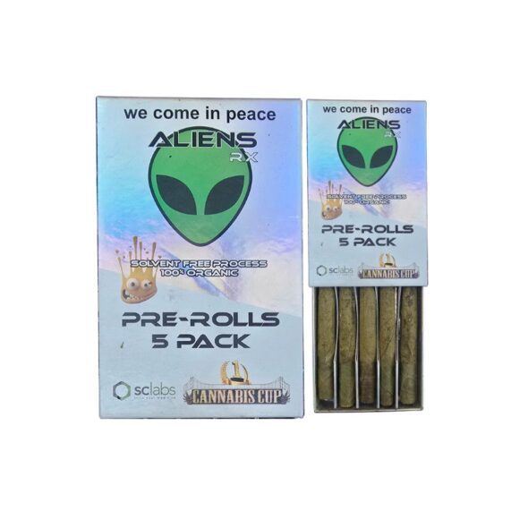 PRE ROLL ALIENS 4 SABORES R