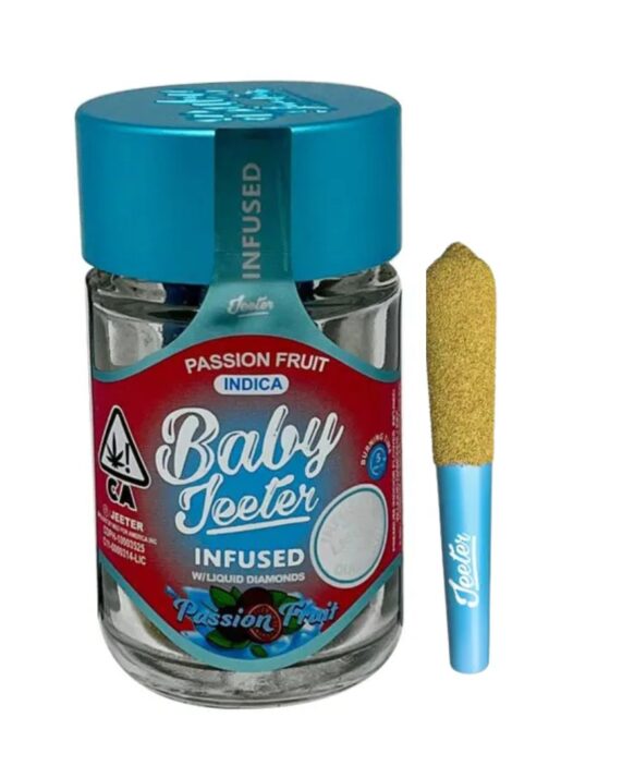 PORROS PRE-ROLADOS - BABY JEETER - "Pasion Frait"  2.5 GR (5 piezas) ÍNDICA