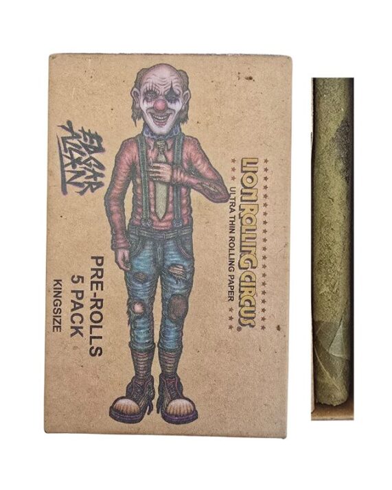 PORROS PRE-ROLADOS - LION ROLLING CIRCUS- "Edgar Allan" (5 piezas) HIBRIDA