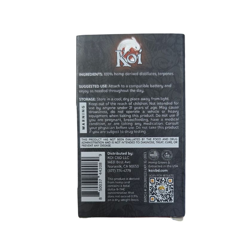 CARTUCHO WAX KOI CHERRY PIE REVERSO