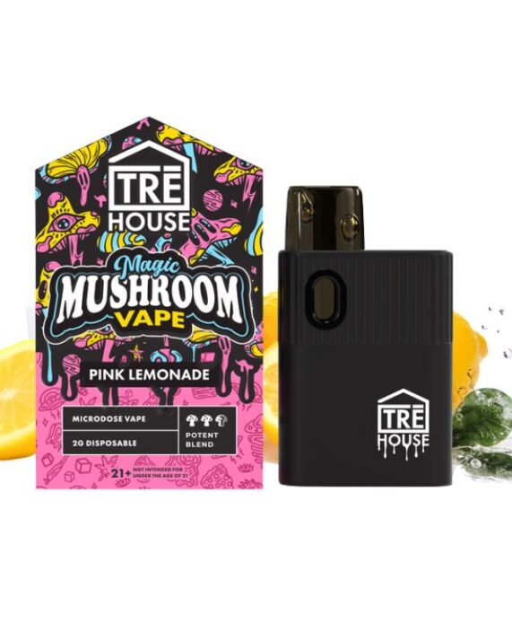 PLUMA DE WAX CON HONGOS - TR E House "Pink Lemonade 2 ML (HÍBRIDA)
