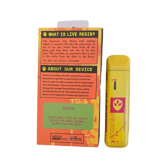 PLUMA WAX ALIEN LABS BAKLAVA REVERSO PLUMA WAX ALIEN LABS BAKLAVA REVERSO