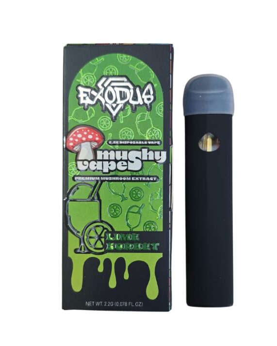 PLUMA DE WAX CON HONGOS - EXODUS "Lime Sorbet" 2.2ML (HÍBRIDA)