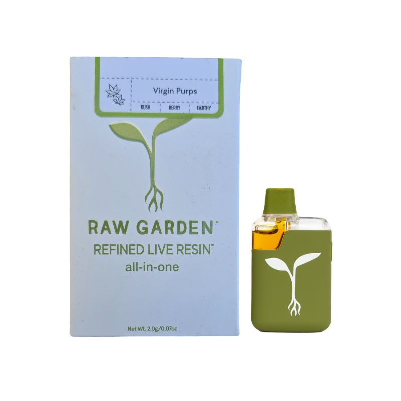 PLUMA DE WAX - RAW GARDEN "Virgin Purps" 2 ML (INDICA)