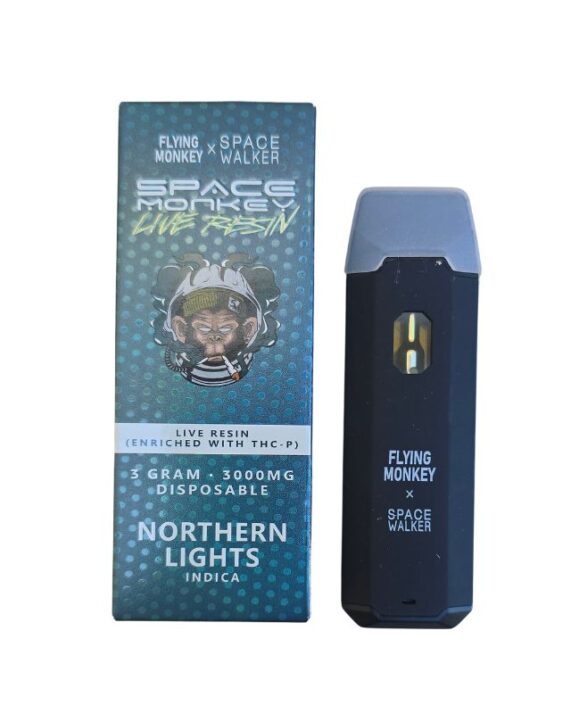 PLUMA DE WAX DESECHABLE-SPACE MONKEY"Nrthern Lights 3ML. (INDICA)