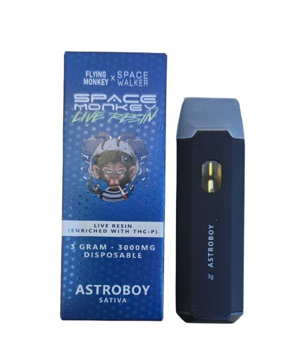 PLUMA DE WAX DESECHABLE - SPACE MONKEY"Astro Boy" 3000 ML (SATIVA)