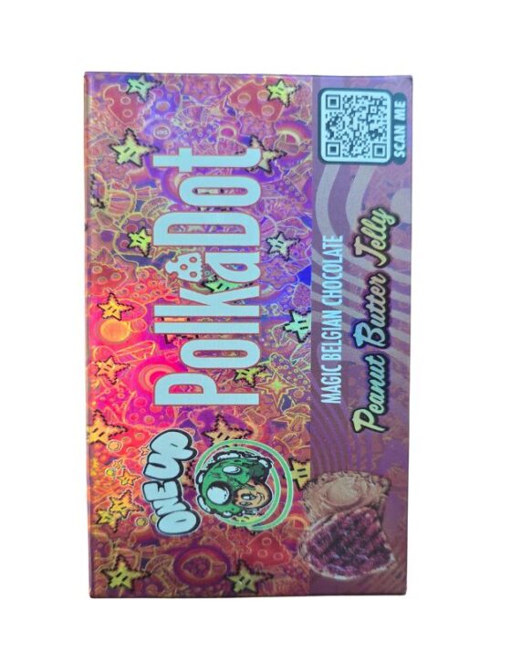 CHOCO HONGO- POLKADOT "Peanut Butter jelly" 15 piezas (800 mg)