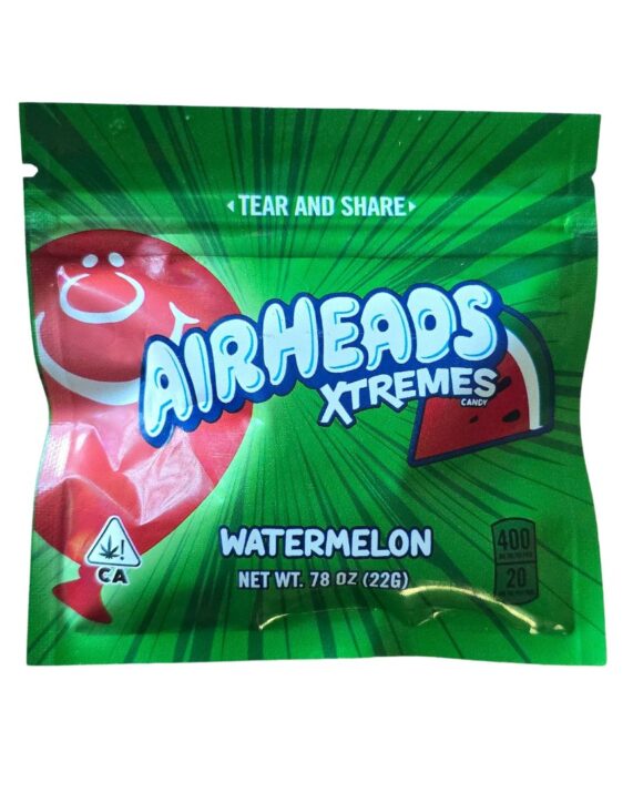 Gomitas AIRHEADS XTREMES "Watermelon "THC  (500mg)