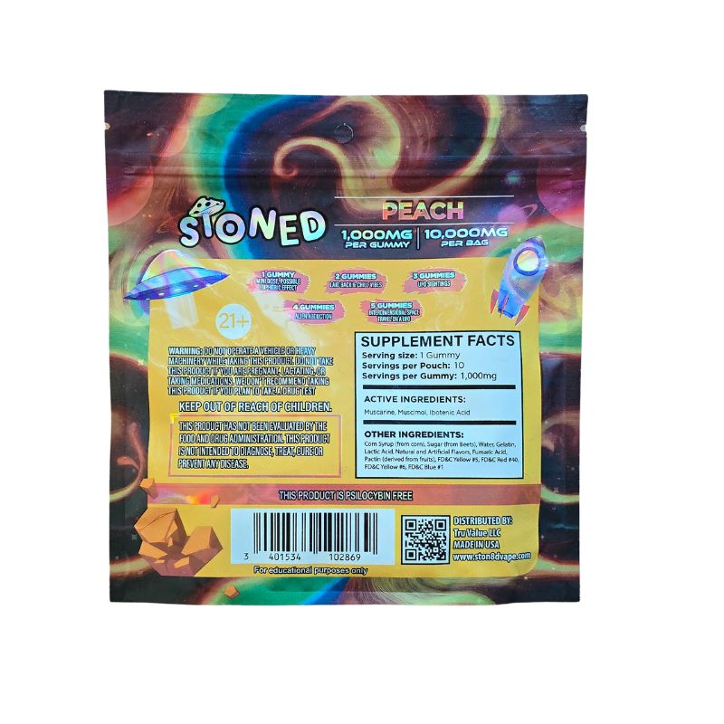 GOMITA STONED MUSHROOM PEACH REVERSO GOMITA STONED MUSHROOM PEACH REVERSO