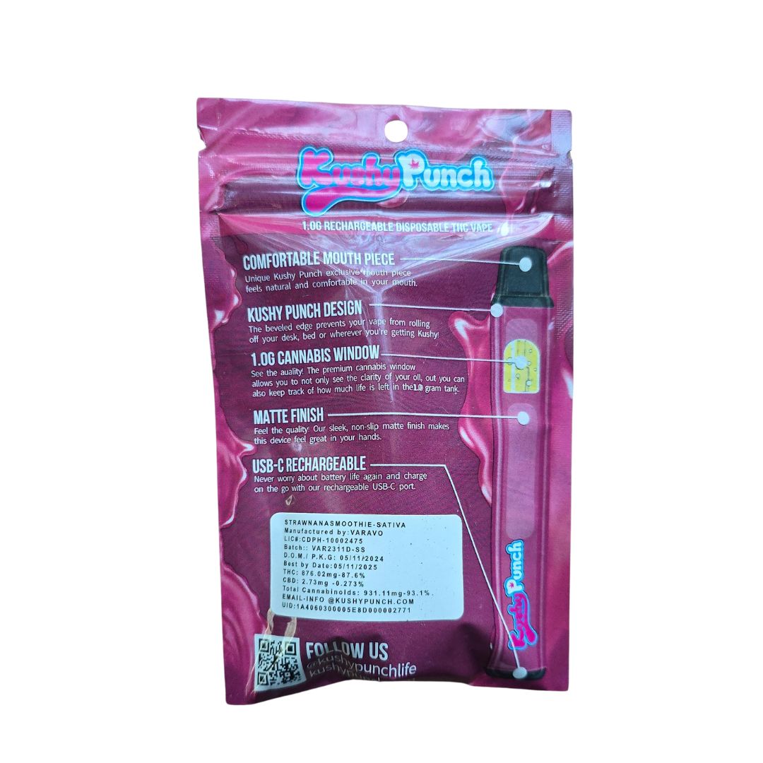 GOMITAS KUSHY PUNCH STRAWBERRY REVERSO