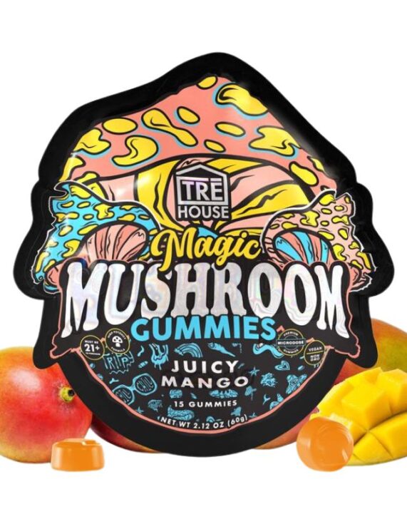 GOMITAS HONGO MÁGICO - TRE HOUSE "Juicy mango" (15000 mg)