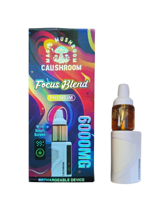 PLUMA DE WAX CON HONGOS - CALISHRROM "Focus Blend" 6ML (HÍBRIDA)