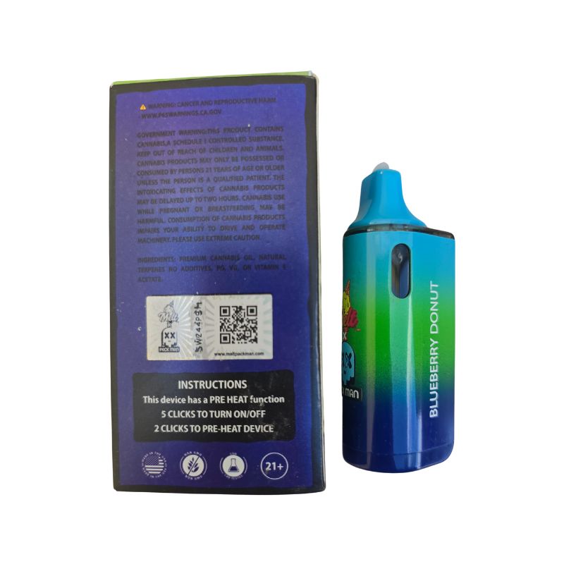 PLUMA WAX PACK MAN BLUEBERRY DONUD REVERSO PLUMA WAX PACK MAN BLUEBERRY DONUD REVERSO