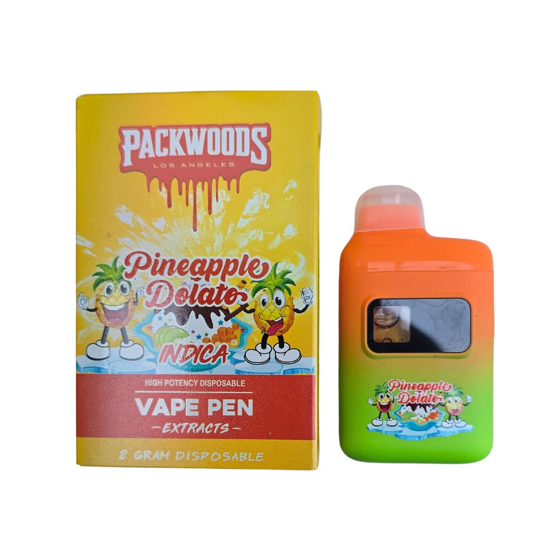 PLUMA DE WAX - PACKWOODS "Pineapple Dolato" 2ML (INDICA)