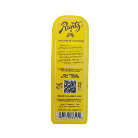 PLUMA WAX RUNTZ LEMON CREAN CAKE REVERSO PLUMA WAX RUNTZ LEMON CREAN CAKE REVERSO