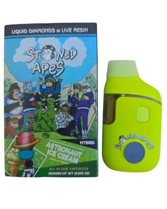 PLUMA DE WAX - STONED APES  "Astronaut Ice Cream" 2ML (HÍBRIDA)