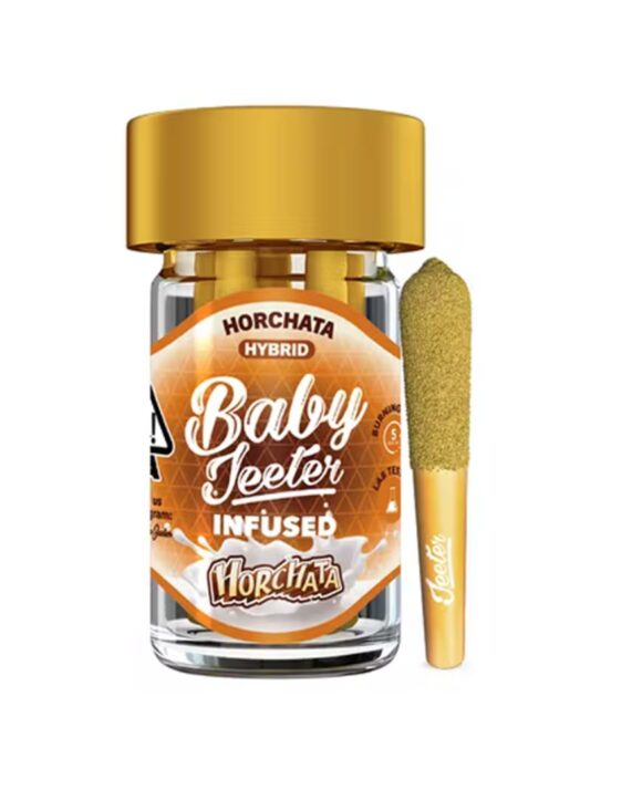 PORROS PRE-ROLADOS - BABY JEETER - "Horchata"  2.5 GR (5 piezas) HÍBRIDA