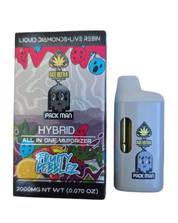 PLUMA DE WAX – PACK MAN x ACE ULTRA «Fruity Pebblez» 2ML (HIBRIDA)