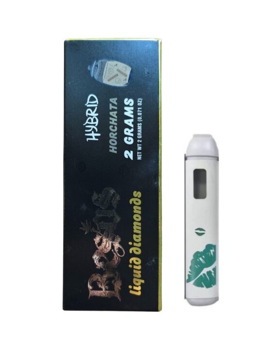 PLUMA DE WAX DESECHABLE - BESOS "Horchata" 2ML (HÍBRIDA)