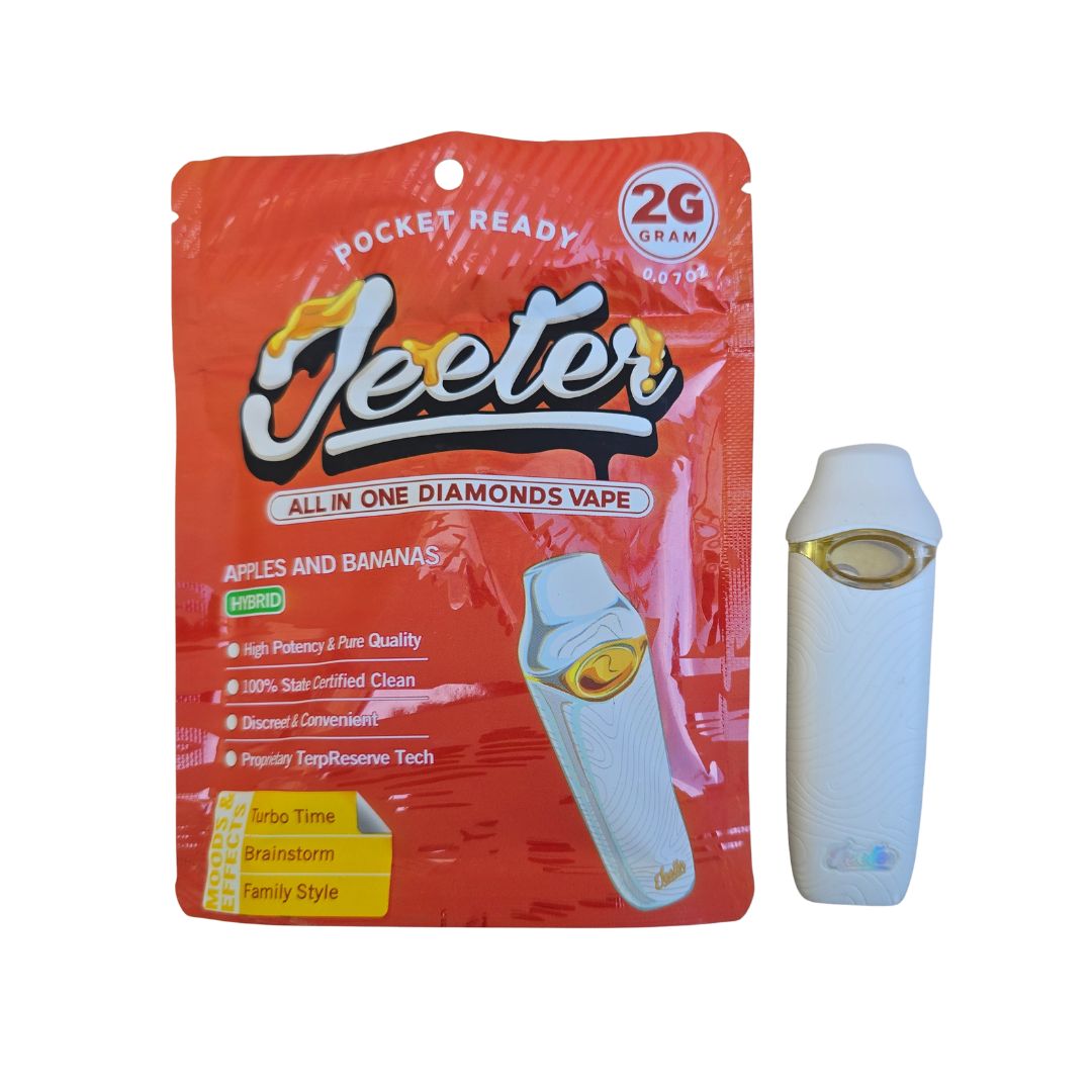 PLUMA WAX JEETER APPLES AND BANANAS