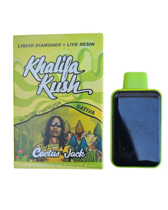 PLUMA DESECHABLE WAX KHALIFA KUSH " Cactus Jack" 2 ML (SATIVA)