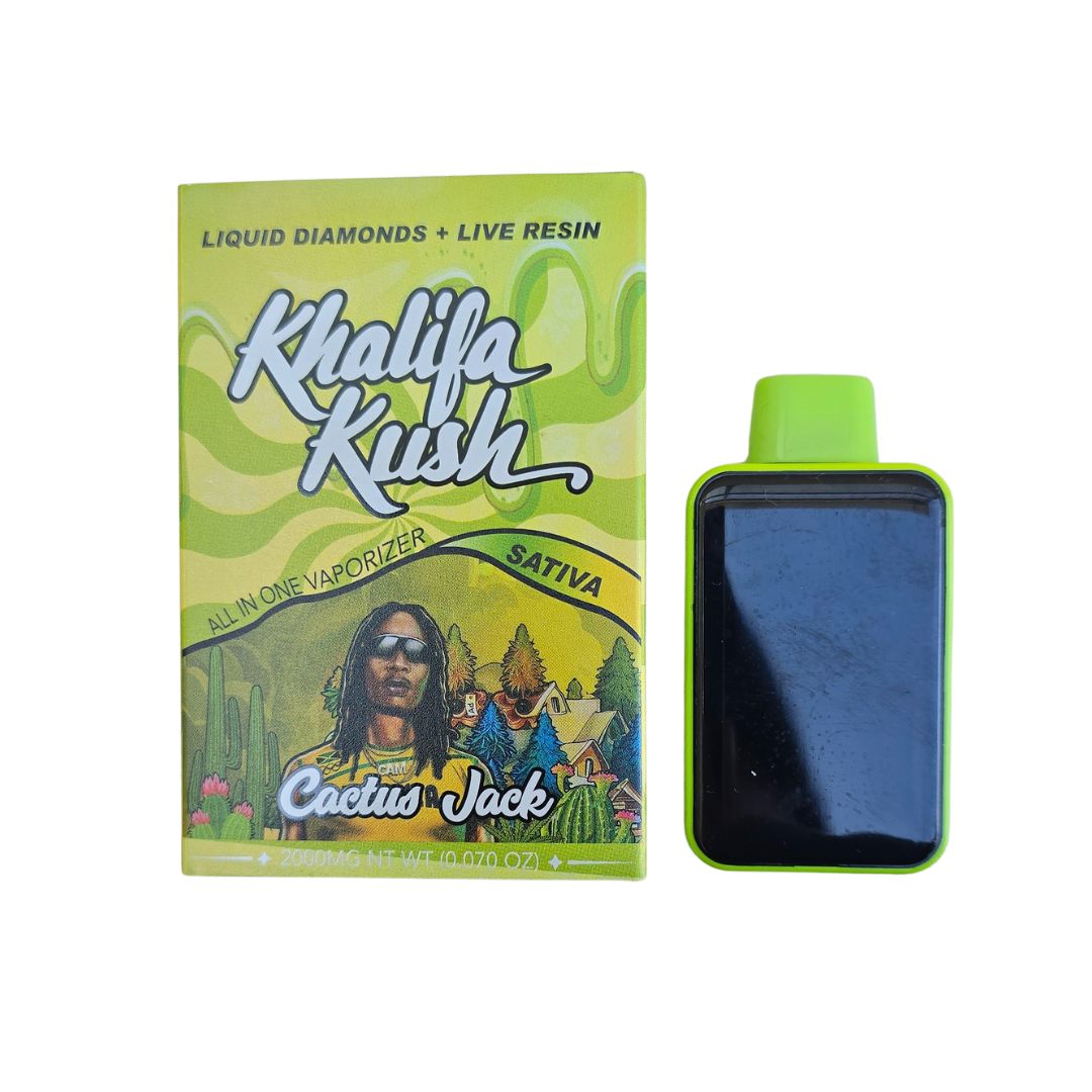 PLUMA DESECHABLE WAX KHALIFA KUSH " Cactus Jack" 2 ML (SATIVA)