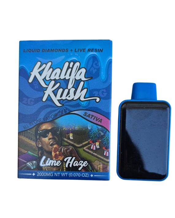 PLUMA DESECHABLE WAX KHALIFA KUSH"Lime Haze" 2 ML (SATIVA)