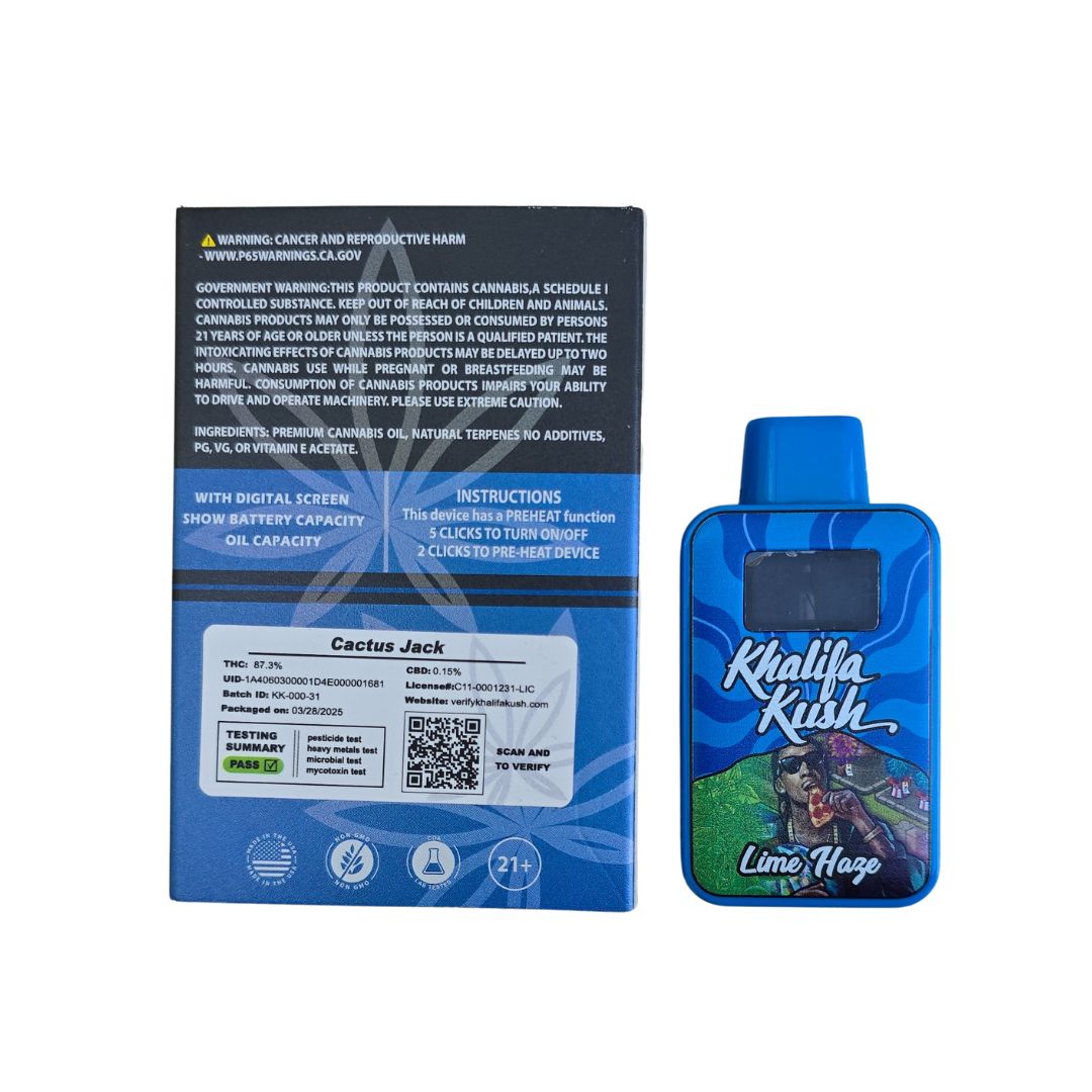 PLUMA WAX KHALIFA KUSH LIME HAZE REVERSO