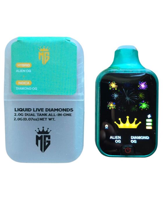 PLUMA DE WAX – MR GAS(2 sabores) «Alien Og - Diamond Og» 2ML(HIBRIDA/INDICA)