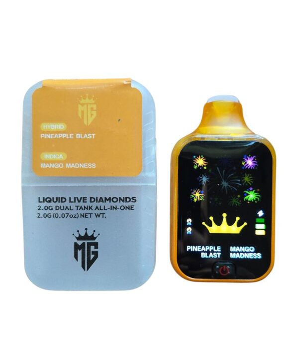 PLUMA DE WAX – MR GAS(2 sabores) «Pineapple Blast - Mango Madness» 2ML(HIBRIDA/INDICA)