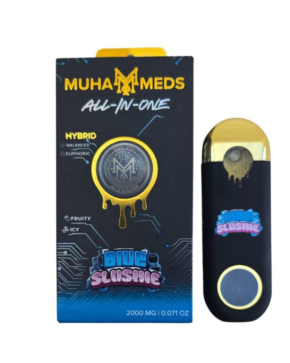 PLUMA WAX – MUHA MEDS  "Blue Slushie" 2ML (HIBRIDA)