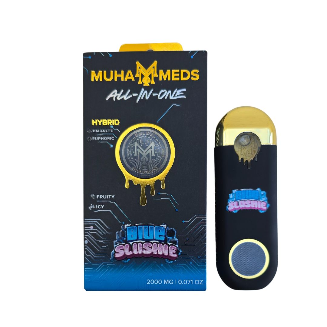 PLUMA WAX – MUHA MEDS  "Blue Slushie" 2ML (HIBRIDA)