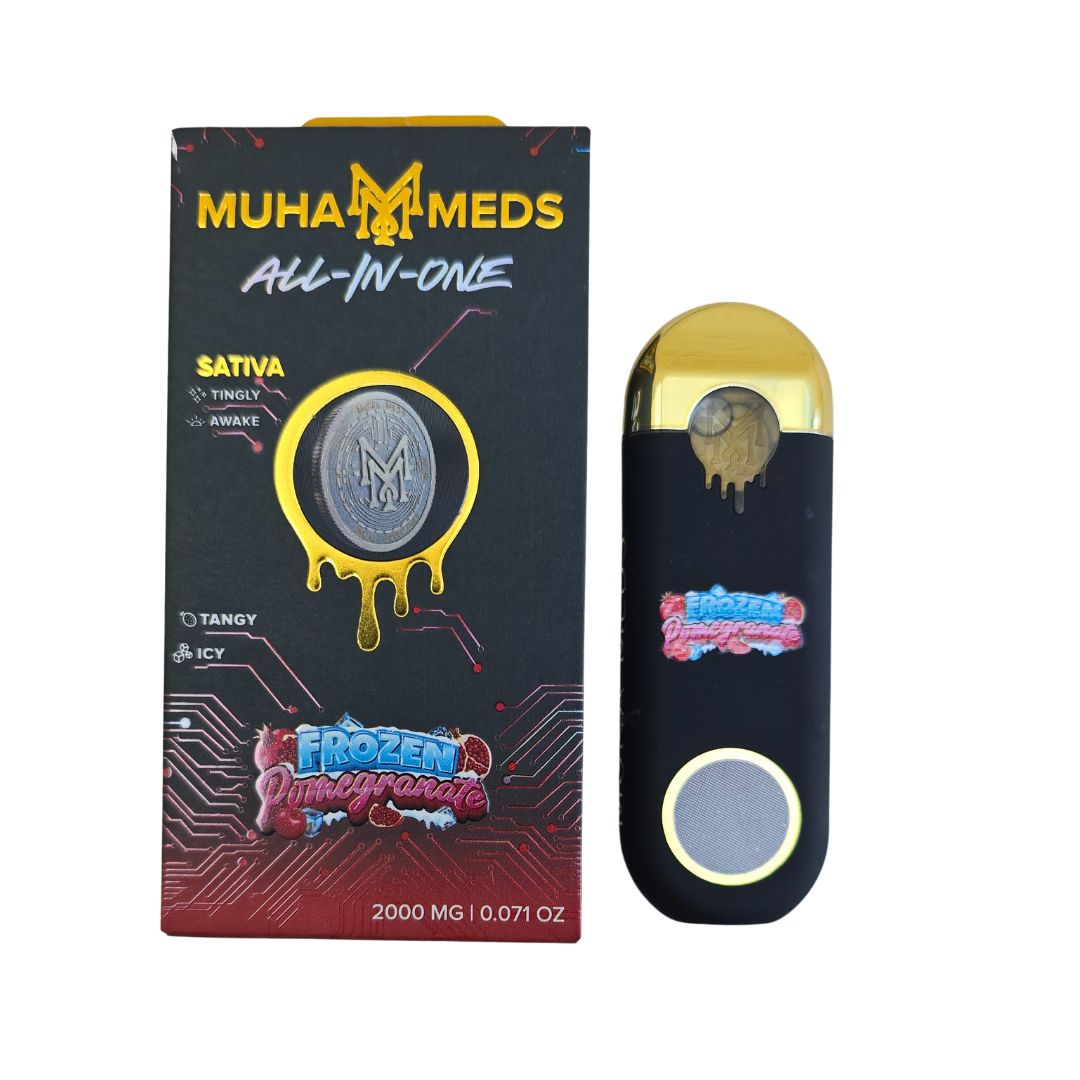 PLUMA WAX – MUHA MEDS "Frozen Pinegranate" 2ML (SATIVA)