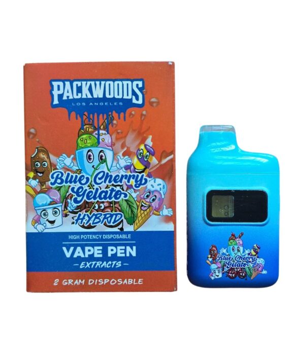 PLUMA DE WAX - PACKWOODS "Blue Cherry Gelato" 2ML (HYBRIDA)