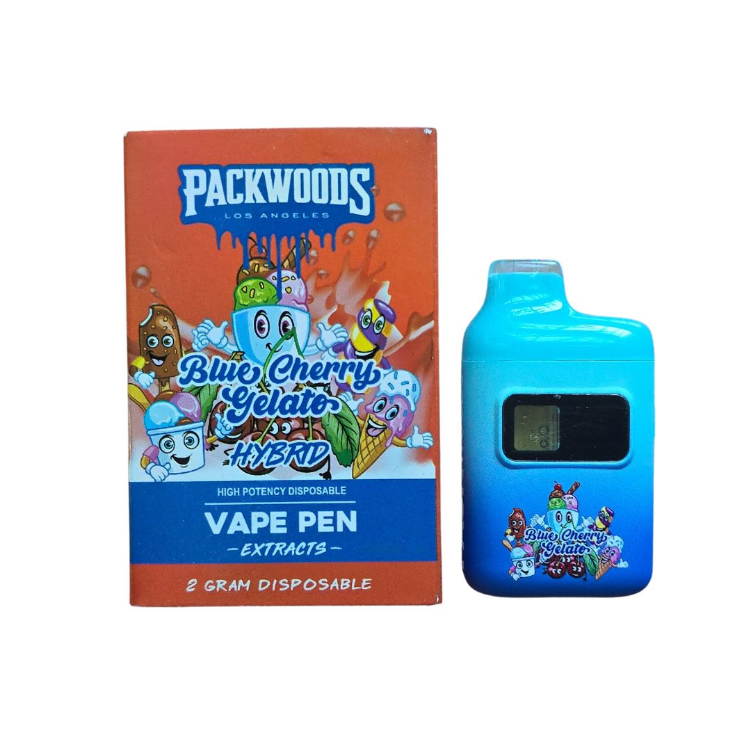 PLUMA DE WAX - PACKWOODS "Blue Cherry Gelato" 2ML (HYBRIDA)