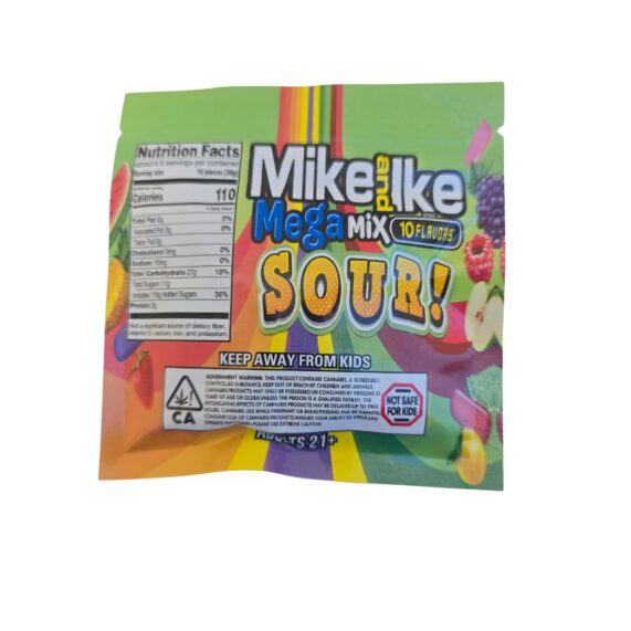 GOMITAS MIKE IKE SOUR RERVERSO