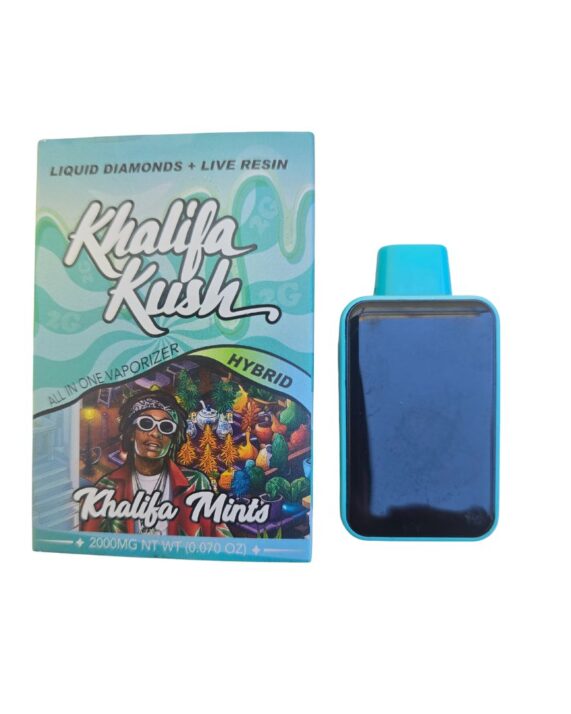 PLUMA DESECHABLE WAX KHALIFA KUSH "Khalifa Mints" 2 ML (HIBRIDA)