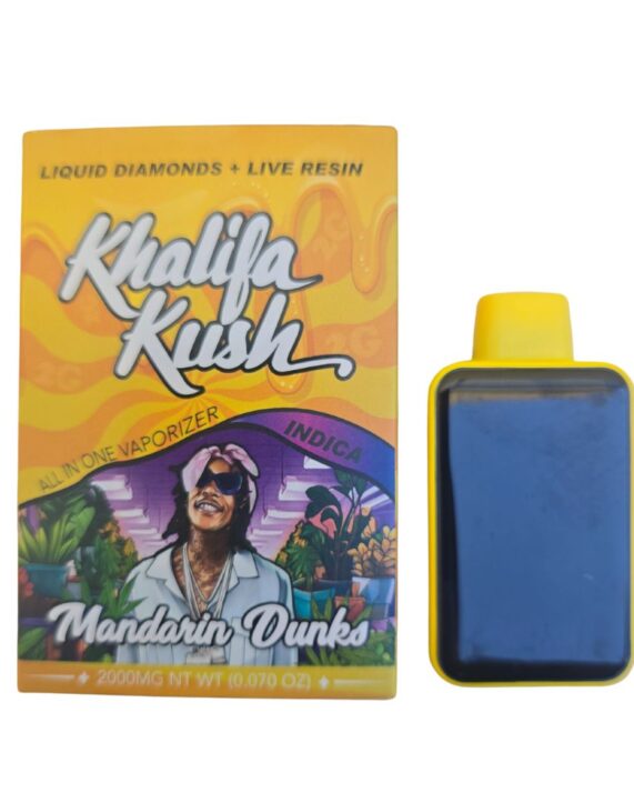 PLUMA DESECHABLE WAX KHALIFA KUSH "Mandarin Dunks" 2 ML (HIBRIDA)