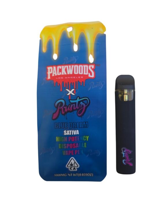 PLUMA DE WAX - PACKWOODS x RUNT- "Blue Dream" (SATIVA)