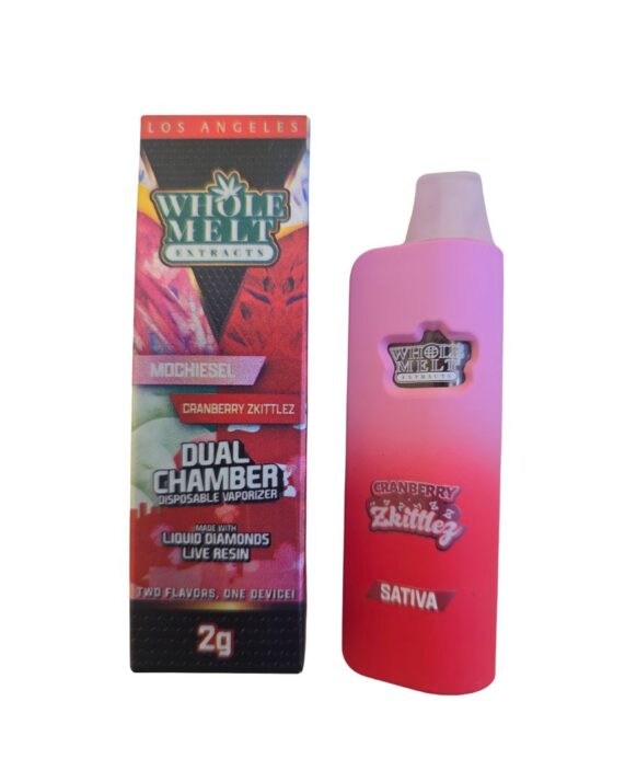 PLUMA DE WAX - WHOLE MELT "Mochiesel - Cranberry Zkittlez" 2ML (INDICA-SATIVA)